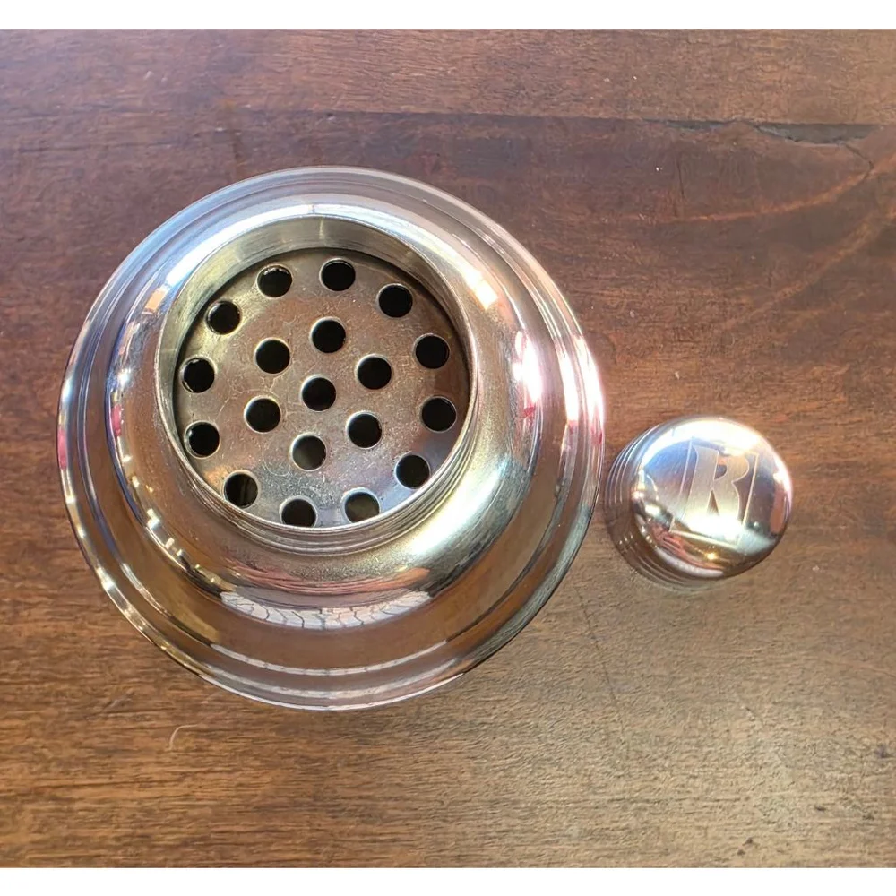 Jack Daniel's Stainless Steel Barrel Flask & Ketel One Cocktail Shaker Set